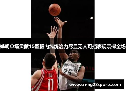 姚明单场贡献15篮板内线统治力尽显无人可挡表现震撼全场