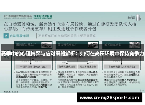 赛季中的心理博弈与应对策略解析：如何在高压环境中保持竞争力